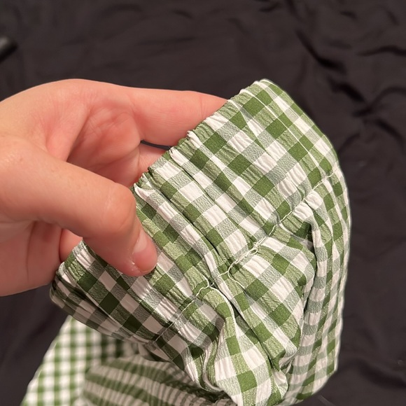 Green plaid boxer shorts - Picture 3 of 3